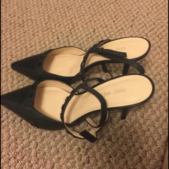 Soft leather Nine West shoes size 9 - Picture 2 of 2